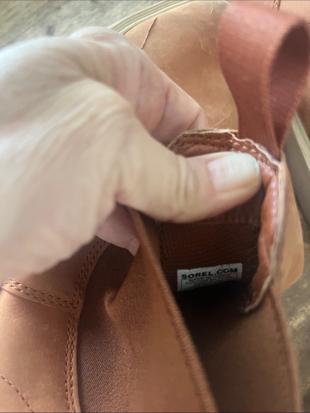 Sorel Women’s Chukka Boots in Chestnut Brown - Picture 3 of 5